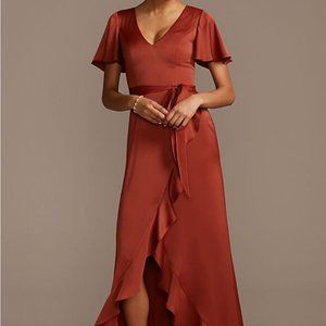 Maxi dress with a slit (Size 10)